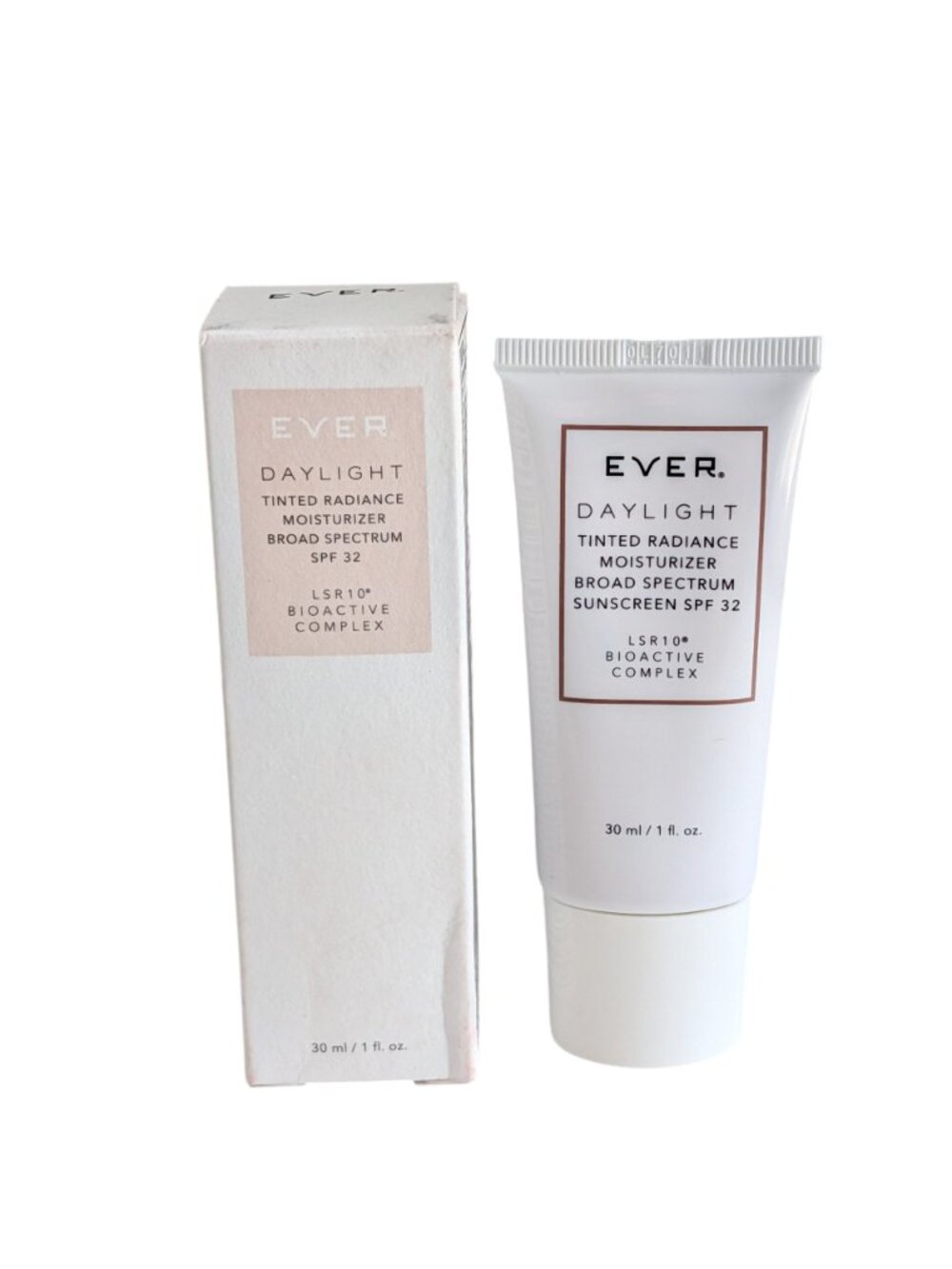 EVER Daylight Tinted Radiance Moisturizer Broad Spectrum SPF LIGHT 1 oz/30ml NOS
